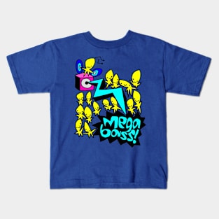 Megabass Alien Party! Kids T-Shirt